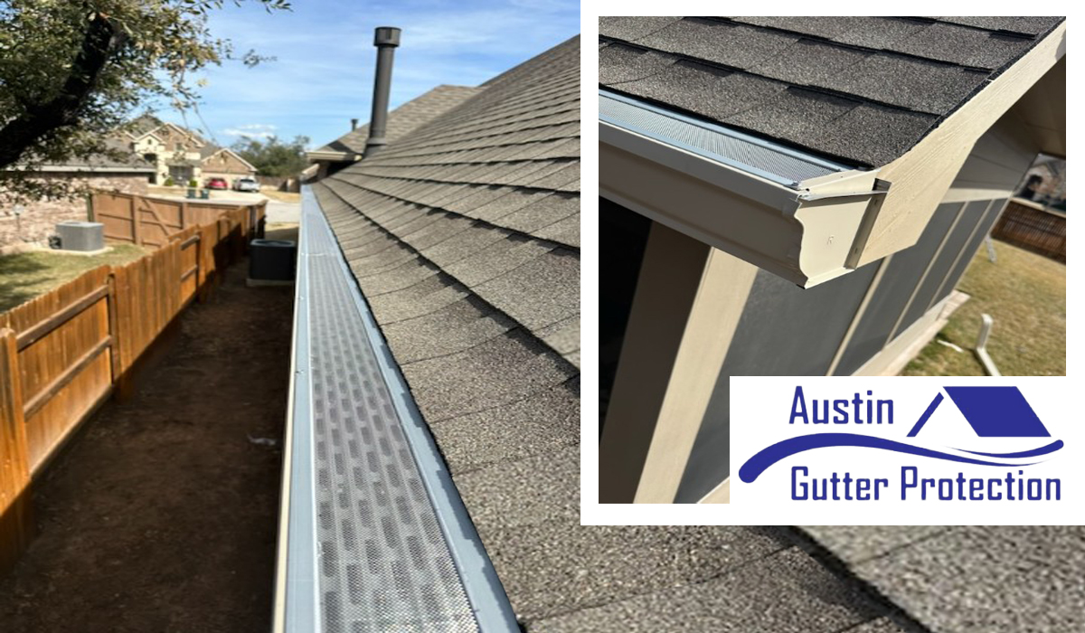 ArmourGuard® gutter guards by Austin Gutter Protection