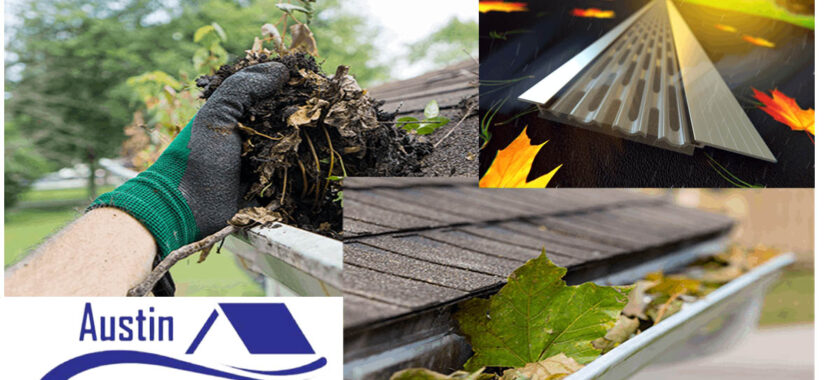 gutter cleaning services by Austin Gutter Protection