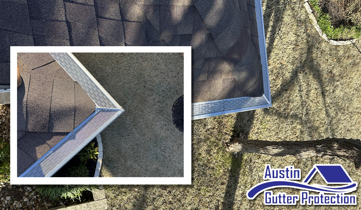 Seamless gutters with leaf guards are provided by gutter services in Austin.