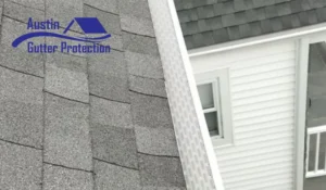 Seamless gutters and gutter protection.